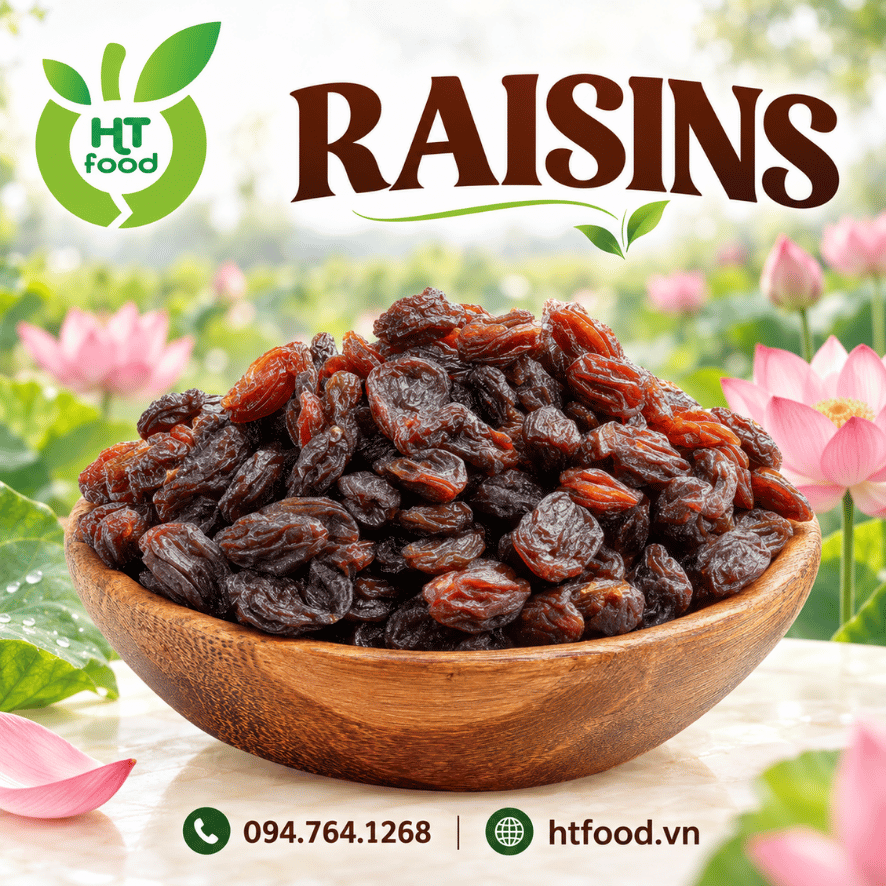 Nho khô nhập khẩu